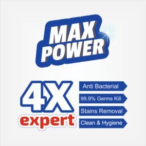 Pickbrand Max Power Toilet Cleaner -Germ & Anti Bacterial Disinfectant Toilet Cleaner-500ml (Pack of 2 Pieces)